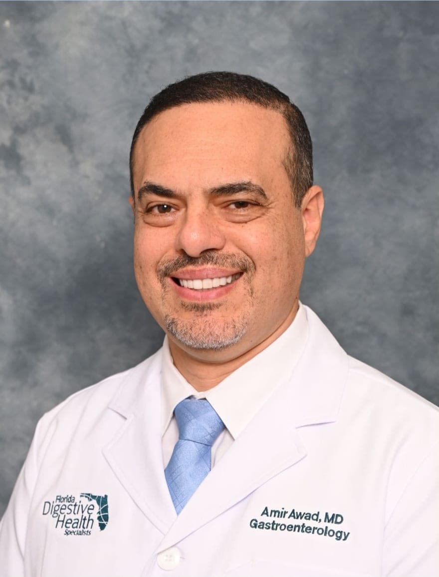 Dr. Amir Awad, MD, gastroenterologist at Westchase Gastroenterology